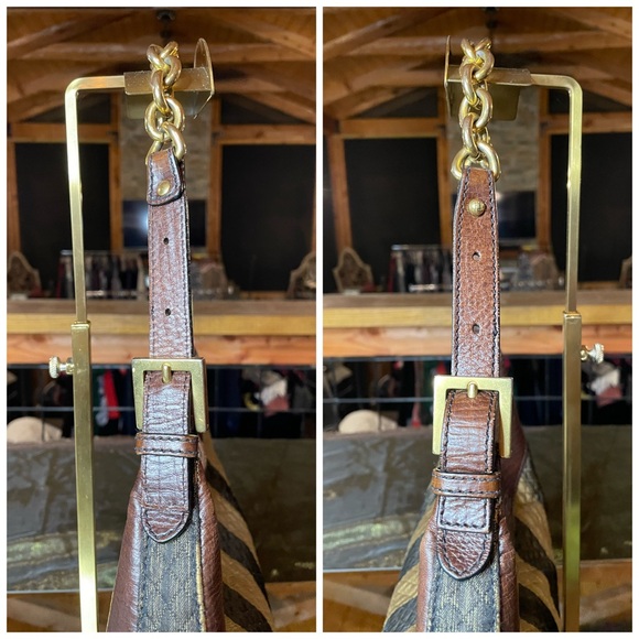 Fendi mezzaluna hobo bag with COA - Picture 14 of 16